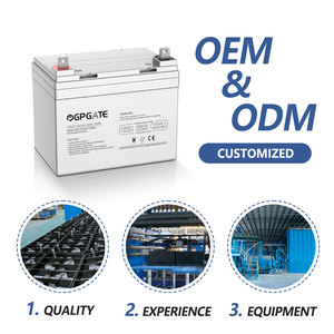 <b>Solar</b> Cell 12v 33ah UPS Deep Cycle <b>Solar</b> Colloidal Lead Acid Battery Used for Emergency Power Equipment - Product Image 3