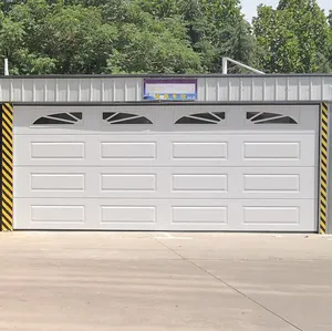 New Design Wholesale Sandwich Panel Sectional Garage Door