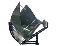 Petite Turbine Éolienne Archimède à Production d'Énergie Autonome pour Résidence, Peut Être Combinée à un Panneau Solaire pour un Système de Production Hybride