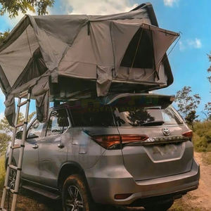 Tente de toit de voiture de luxe en aluminium à coque rigide pour 2 à 4 personnes, avec échelle, pour camping en plein air - Product Image 4