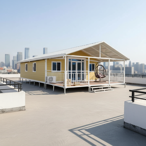 Maison préfabriquée moderne en acier léger mobile <span class=keywords><strong>de</strong></span> 20 pieds et 30 pieds, extensible, deux chambres, maison portable, salon, magasin - Product Image 5