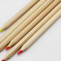 Lot en gros de crayons de couleur hexagonaux pour étudiants, 12, 18, 24, 36 couleurs, corps en papier naturel, modèle Shengyada Ks4413, pour usage scolaire, UV