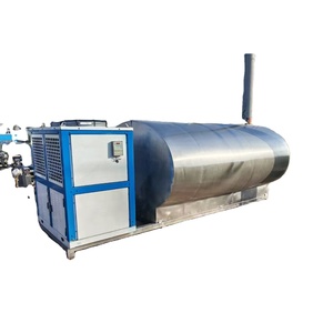 Intop 6ton 6000L มือสองถังทำความเย็นนมความจุขนาดใหญ่ถังระบายความร้อนนมและของเหลวไข่ - Product Image 2