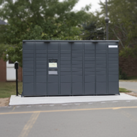 Casier de livraison de colis intelligent et assemblable en extérieur pour les communautés d'appartements et les entreprises de logistique
