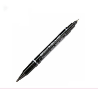 Stylo Marqueur Permanent Noir de Qualité Supérieure, Peinture Solide Indélébile Non Toxique et Sûre pour la Signature, Vente en Gros