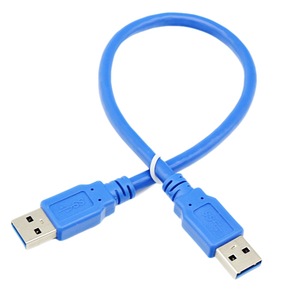 สายเคเบิลข้อมูล USB 3.0 ชายต่อชาย 5g สายเชื่อมต่อฮาร์ดไดรฟ์ภายนอกสำหรับแล็ปท็อปแบบสองด้าน - Product Image 1