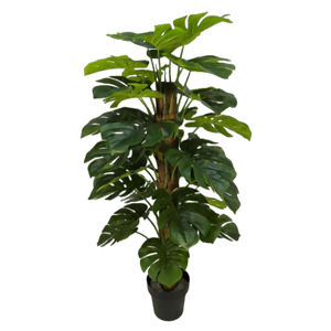 Venta al por Mayor de Fábrica, Planta Verde Artificial <span class=keywords><strong>en</strong></span> Maceta de 80cm, 120cm, 150cm, 180cm, Árbol de Monstera Artificial de Hojas <span class=keywords><strong>Grandes</strong></span> para Decoración Interior y Exterior - Product Image 4