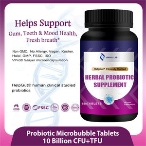 Tăng cường sức sống viên Probiotic Fusion thích ứng với các loại thảo mộc ban đầu như nhân sâm để hỗ trợ chuyển hóa năng lượng - Product Image 4