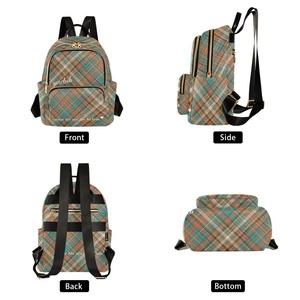Wholesale Fashion Handmade Black <b>Back</b> <b>Packs</b> <b>Waterproof</b> Bags Custom Backpacks for Lady - Product Image 2