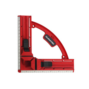 Pince d'angle DURATEC 175x175mm, règle en L réglable pour le travail du bois, outil de fixation haute précision - Product Image 1