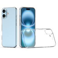 Coque de téléphone transparente souple de qualité fiable 1,5 mm pour iPhone 18 17 16 15 14 13 12 11, coque arrière antichoc pour mobile