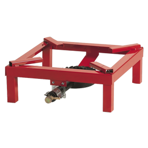 BRÛLEUR À GAZ EN ACIER PEINT 30x30 cm - Product Image 1