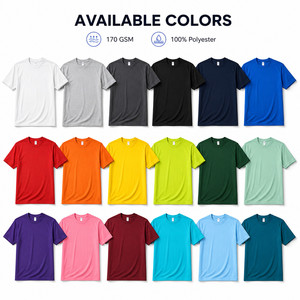 Camiseta Deportiva Unisex de Secado Rápido, 100% Poliéster, 150g, Transpirable, Manga Corta, para Correr, con Logotipo Personalizado, Venta al Por Mayor, Alta Calidad - Product Image 3