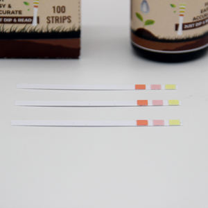 Bandelettes de <span class=keywords><strong>test</strong></span> <span class=keywords><strong>pH</strong></span> <span class=keywords><strong>super</strong></span> sensibles 0-14 pour le sol, la salive, l'urine, les aquariums, le laboratoire, l'eau potable, la piscine - Product Image 5