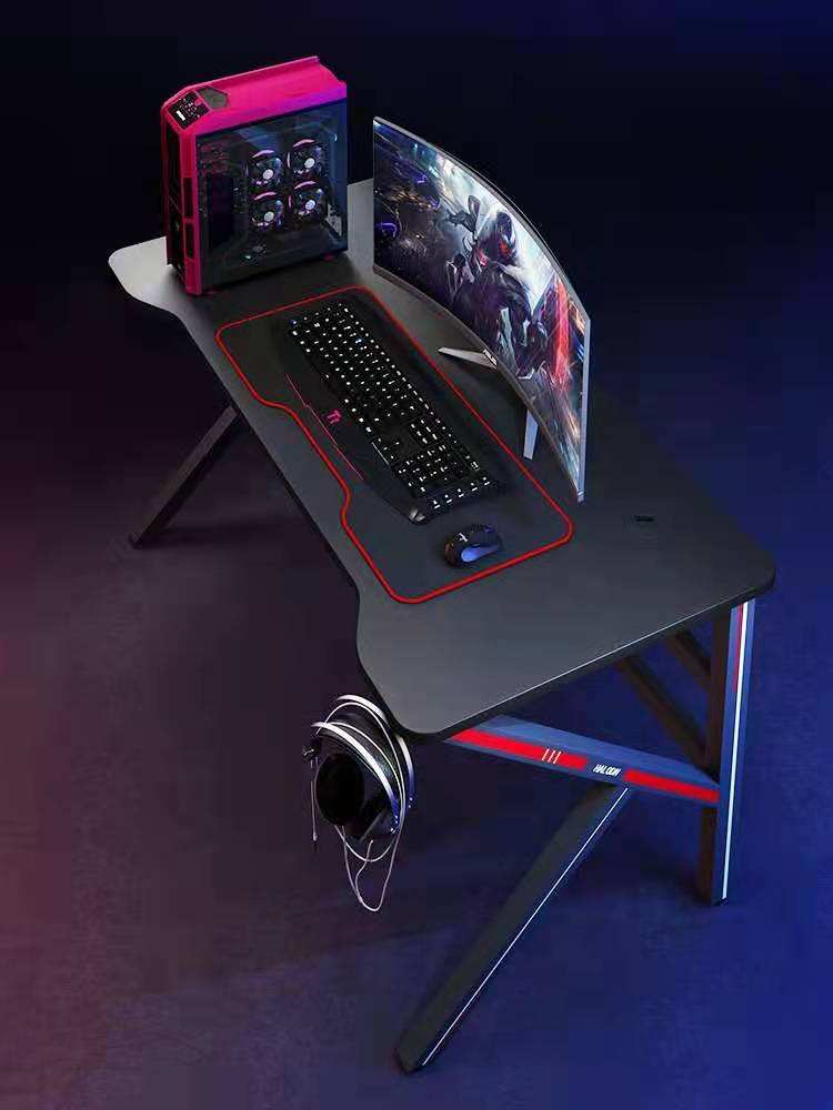 ORANGLES 2025 Comprehensive E-Sports Gaming Desk Set | Novel RGB Computer Table with Monitor Stand, Cup Holder & Headphone Hook – Complete Gamer Workstation (Kuwait) - detailed closeup view - illustrating benefits - Image 3 of 5 | created for all | Shop 2025 Comprehensive E-Sports Gaming Desk Set | Novel RGB Computer Table with Monitor Stand, Cup Holder & Headphone Hook – Complete Gamer Workstation (Kuwait) North Carolina | Free Shipping ORANGLES