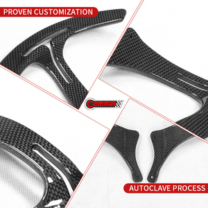 High Quality Dry Carbon Fiber OEM Style <b>Car</b> Auto Parts <b>Car</b> <b>Interior</b> Shift Paddles Kit For Ferrari F12 - Product Image 2