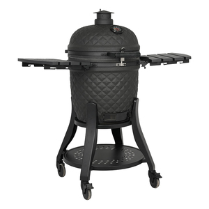SEB KAMADO Ultra 22 pouces, meilleur barbecue au charbon de bois professionnel en céramique haut de gamme avec système de cuisson, <span class=keywords><strong>pierre</strong></span> à <span class=keywords><strong>pizza</strong></span> - Product Image 2