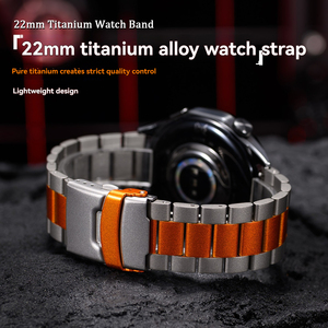 <span class=keywords><strong>Bracelet</strong></span> de luxe en métal pour <span class=keywords><strong>homme</strong></span>, nouveau <span class=keywords><strong>bracelet</strong></span> à maillons en titane respirant pour <span class=keywords><strong>Apple</strong></span> <span class=keywords><strong>Watch</strong></span> 10 Ultra 49mm 46mm 44mm 42mm - Product Image 2