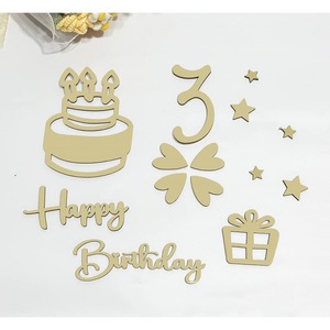 Calendario de madera transfronterizo para bebés, celebraciones de luna llena y 100 días, fotos de cumpleaños, decoraciones, letras en inglés y - Product Image 4