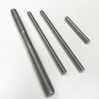 Hastelloy C276 Full Thread Stud 2.4819 Thread Bar N10276 Double Head Bolt DIN976 DIN975 Stud Bolt l Full Thread Rod