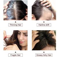 Shampo Kondisioner Gel Penyegar Anti-Rontok Rambut Jahe Label Pribadi untuk Anak-Anak Perawatan Rambut Herbal Organik Alami