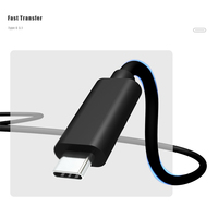 Câble de type 20V 3A c Chargeur rapide Câble de données USB3.1 Type-c vers Type-c PD