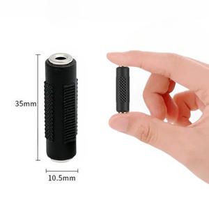 Adaptateur audio 3,5 mm femelle-femelle à double connecteur pour téléphone portable et casque, avec connexion par prise - Product Image 2