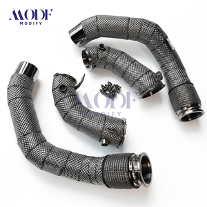 Kit de Downpipe Turbo Thermoprotégé pour BMW F90 M5 F91 F92 F93 M8 S63 4.4T V8 Bi-Turbo – Performance Anti-Chaleur - Product Image 3