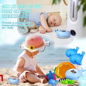 Termómetro Flotante Inteligente <span class=keywords><strong>con</strong></span> Sensor de Agua para Baño de Bebés, en Forma de Pez, Directo de Fábrica, para Uso en Ducha y <span class=keywords><strong>Bañera</strong></span> - Product Image 6