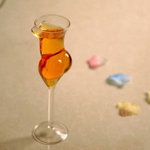 Verres à vin personnalisés de 180 ml, forme de corps sexy, verres en forme de corps, gobelet à vin de fête en Chine, <span class=keywords><strong>cocktail</strong></span> unique, femmes, transparent, moderne - Product Image 4