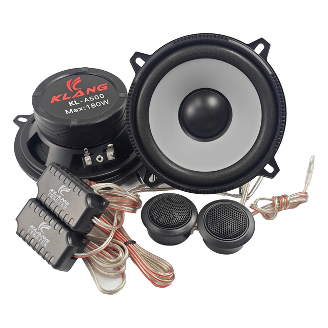 Factory Wholesale 2 Ways Car Door Speakers Components Full Range RMS 30W 88DB 5 Inch 2-way Car Speakers
