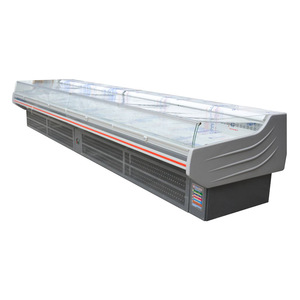 Réfrigérateur de présentation de viande froide pour <span class=keywords><strong>boucherie</strong></span> commerciale de 4 m à vendre - Product Image 1