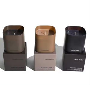 Set di Fragranze Maschili di Lusso con Note Legnose, Candela Unisex, Regalo per Uomo, Decorazione per Ufficio - Product Image 3