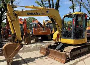 Excavadora hidráulica de pista usada Komatsu PC78US Premium en buenas condiciones con certificación EPA CE componente de motor central - Product Image 2