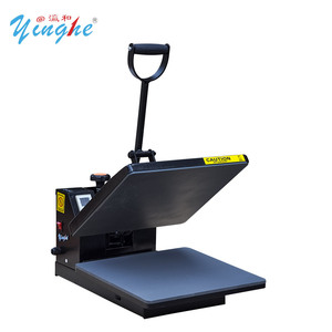 Good Quality 220V Heat <b>Press</b> <b>Machine</b> 38*38/40*60 for Heat Transfer on T-shirt From Sublimation Paper Model YH-3838 - Product Image 1