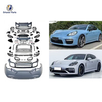 Kit carrosserie complet pour Porsche Panamera 2010-2016 970.1 970.2 970, mise à niveau 971 Turbo S, intérieur et extérieur neufs, pare-chocs