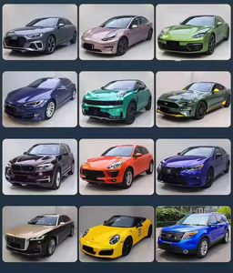 1.52x16M Pet TPU Chất liệu màu xanh tím màu vinyl xe Gói phim màu thay đổi nước cài đặt ppf - Product Image 2