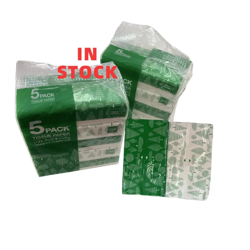 Fabriek Custom Tissuepapier Verpakking Huidvriendelijk Zacht Papier Tissue 2-laags Houtpulp Gezichtsweefsel