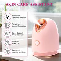 Diffuseur facial hydratant compact et portable à pulvérisation thermique transfrontalière pour soins de beauté