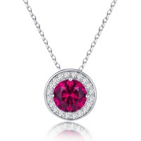 Collier pendentif œuf en argent 925 plaqué or véritable, couleur sang de pigeon, style européen-américain, avec chaîne maïs pour femme, transfrontalier