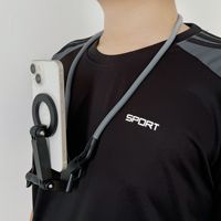 Support de téléphone portable en silicone anti-choc magnétique puissant AnAn N52-4700 Gauss pour utilisation au lit