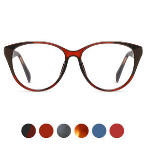 Monturas de Gafas TR87236 Butterfly con Bloqueo de Color, Montura Completa, Protección Anti-Luz Azul, Unisex, Patillas de Acetato - Product Image 2