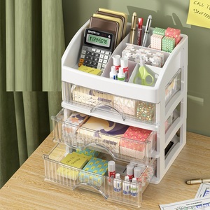 Ngăn Kéo Nóng Trang Điểm Tổ Chức Công Suất Lớn Nhựa Trang Điểm Lưu Trữ Hộp Son Môi Chủ Công Suất Lớn Văn Phòng Nguồn Cung Cấp Lưu Trữ Hộp - Product Image 3