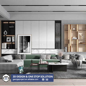 Dịch vụ vẽ thiết kế biệt thự nhà thiết kế nội thất nhà cung cấp vật liệu xây dựng một cửa dự án khu dân cư USA - Product Image 1