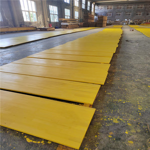 Panel de madera contrachapada de encofrado amarillo de 3 capas de abeto o pino para encofrado de construcción de hormigón - Product Image 4