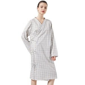 Bata de <span class=keywords><strong>hospital</strong></span> unisex personalizable, batas de paciente y vestidos de enfermería reutilizables y pijamas médicos con mangas cortas para <span class=keywords><strong>maternidad</strong></span> - Product Image 5