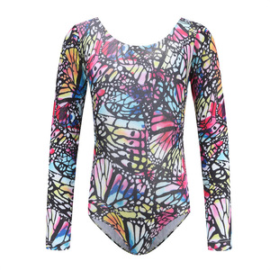 Adorable justaucorps de danse pour enfants, imprimé animal, vêtements de <span class=keywords><strong>gymnastique</strong></span> pour enfants, vêtements de danse en spandex pour filles - Product Image 4