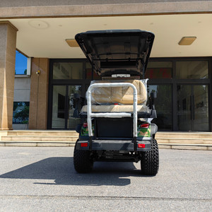 Ce chứng nhận Deluxe tiện ích Golf giỏ hàng điện 4 chỗ tùy chỉnh nhãn hiệu riêng Xe <span class=keywords><strong>Buggy</strong></span> khung gầm cao 70-90km phạm vi lưu trữ hộp - Product Image 5