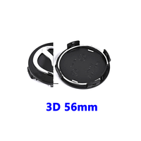 Tapas de Centro de Rueda 3D de 56mm, 57mm, 60mm, 65mm, 68mm con Nuevo Emblema/Logo para Mazda 3, 5, 6, CX-7, CX-9, RX-8 - Accesorios para Tapas de Rueda de Coche