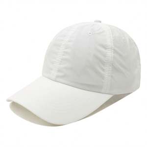 Casquette de baseball unisexe en nylon à séchage rapide, 6 panneaux, style sportif, avec logo personnalisé, pour activités de plein air, protection solaire, casquette bec de canard - Product Image 2